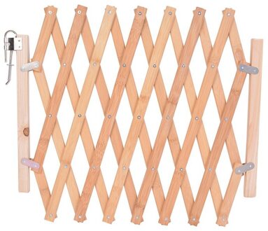 Baby Bescherming Huisdier Isolatie Hek Hond Puppy Kat Isolatie Poort Eenvoudige Rekbaar Houten Hek Barrière Houten Veiligheid Gate