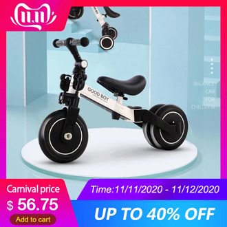 Baby Bike Children Bicycle Kids Balancing Car Folding Trike Kids' Trikes 3 in 1 Children Scooter Baby Walker Trike Bike for Kids