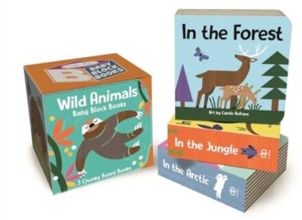 Baby Block Books: Wild Animals - Baby Block Books - duopress