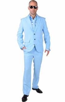 Baby blue kostuum man Blauw