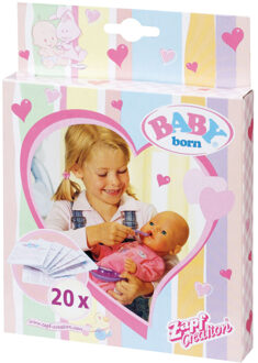 BABY born 12 voeding zakjes 55 x 75 mm Multikleur