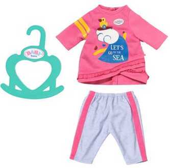 BABY born - Little Casual outfit roze poppen accessoires