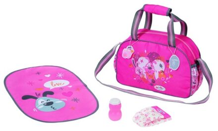 BABY born Luiertafel voor Poppen Zapf Creation Changing Bag Multikleur