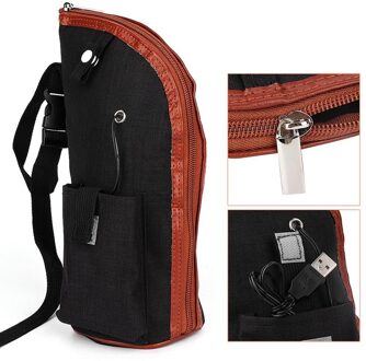 Baby Bottle Milk Warmer Thermostaat Wandelwagen Zuigfles Warmer Auto Melk Heater Fles Houder Verwarming Kinderwagen Accessoires zwart