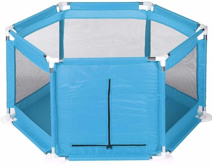 Baby Box Kinderen Baby 0-6 Jaar Oud Hek Kinderen Met Gratis Ocean Ballen Speeltuin Kinderen Ballenbad Pit baby Box Ballen Blauw