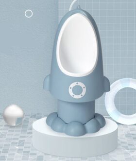 Baby Boy Muur Gemonteerde Haak Rocket Potty Toilet Training Stand Verticale Urinoir Pee Baby Peuter Badkamer Jongen Urinoir Grijs