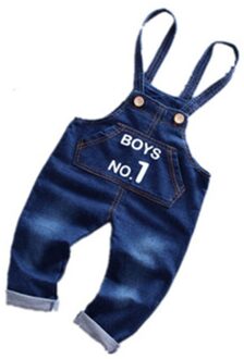 Baby Boy Overalls Kleding Mode Jeans Peuter Kids Broek Kinderen Casual Kleding Brief Gedrukt Lente Zomer Kostuum 18m