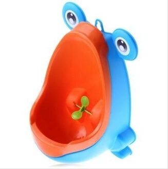 Baby Boy Potty Toilet Training Frog Children Stand Vertical Urinal Boys Penico Pee Infant Toddler Wall-Mounted 2109-Blu