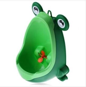 Baby Boy Potty Toilet Training Frog Children Stand Vertical Urinal Boys Penico Pee Infant Toddler Wall-Mounted 2109-Gree