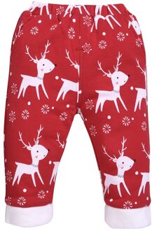 Baby Broek Kerst Baby Jongen Broek Winter Kid Jongens Meisjes Mode Afdrukken Dikke Warme Winter Broek Baby Meisje Broek 6m