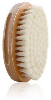 Baby Care Pure Natuurlijke Wol Baby Houten Borstel Kam Kapper Gebroken Haar Borstel Trimmen Baard Borstel TYYMS