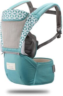 Baby Carrier Ergonomische Baby Hip Seat Carrier Kangaroo Sling Voorkant Rugzak Carrier Baby Reizen Activiteit Gear wit