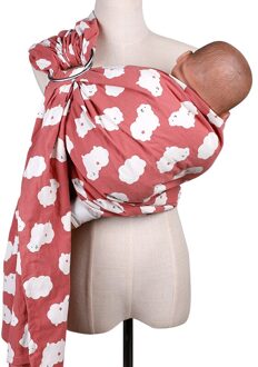 Baby Carrier Pasgeboren Sling Ringen Gebruik Infant Nursing Cover Carrier Mesh Stof Borstvoeding Ergonomische Kangoeroe Baby Wrap 06