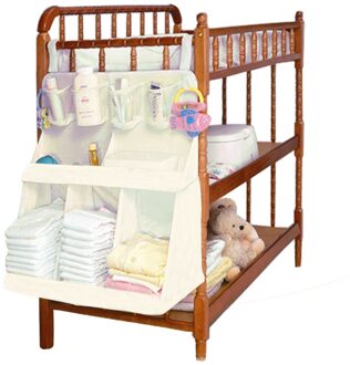 Baby Crib Bed Opknoping Tas Waterdicht Kinderen Beddengoed Organizer Draagbare Set Pasgeboren Luiers Bedside Organizer Doek Cradle