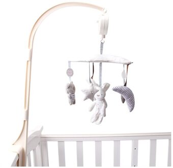 Baby Crib Musical Mobiele Cot Bell Muziekdoos Met Houder Arm Bebe Bed Opknoping Rammelaar Speelgoed Voor Kinderen Pasgeboren vroege Onderwijs