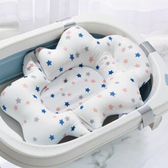 Baby Douche Bad Seat Ondersteuning Pasgeboren Veiligheid Bad Ondersteuning Kussen Opvouwbare Zachte Kussen Comfort Lichaam Kussen