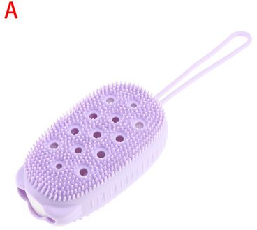 Baby Douche Borstel Snelle Schuimende Beer Siliconen Schrobben Artefact Zachte Siliconen Full Body Massage Spa Borstel Baby Douche Borstel