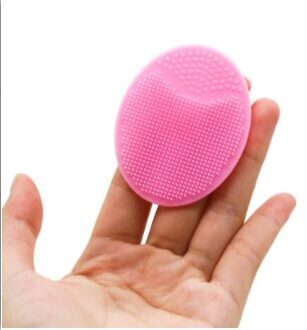 Baby Douche Borstel Snelle Schuimende Silicon Bad Body Borstel Schrobben Artefact Silicone Full Body Massage Spa Borstel Baby Douche Borstel roze