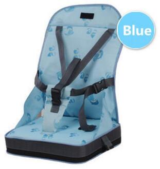 Baby Draagbare Booster Diner Stoel Oxford Water Proof Stoel Mode Seat Voeden Kinderstoel Voor Baby Stoel Seat blauw