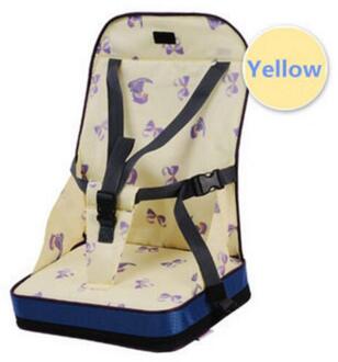 Baby Draagbare Booster Diner Stoel Oxford Water Proof Stoel Mode Seat Voeden Kinderstoel Voor Baby Stoel Seat geel