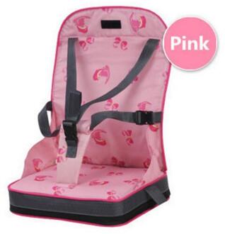 Baby Draagbare Booster Diner Stoel Oxford Water Proof Stoel Mode Seat Voeden Kinderstoel Voor Baby Stoel Seat roze