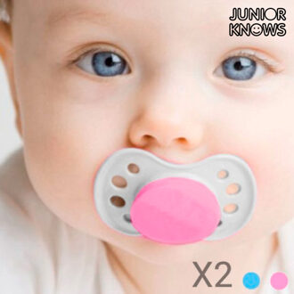 Baby Dummies (pack van 2) Roze