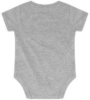 Baby essential heather bodysuit met korte mouwen Grijs - 62