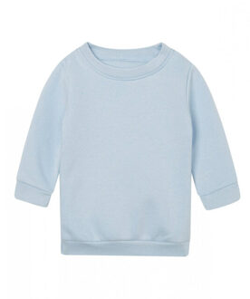 Baby essentieel effen sweatshirt Blauw - 80