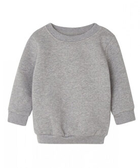 Baby essentieel effen sweatshirt Grijs - 80