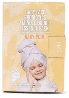 Baby Face Probiotics 7 Minute Bubble Essence Pack Set - 4 Types Baby Pore