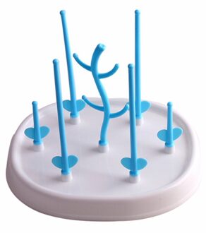Baby Fles Droogrek Antibiotica Afdruiprek Droger Rack Plank Voeden Houder Stand Gezondheid Veilig Afvoer Flessen Rek