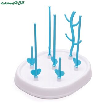Baby Fles Droogrek Baby Fles Schoonmaken Droger Afdruiprek Opbergrek Boom Vorm Rack Voor Baby Flessen Verwijderbare