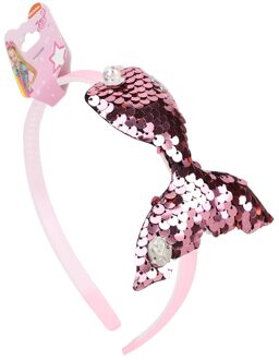 Baby Glitter Fishtail Haarbanden Voor Meisjes Kids Valentijnsdag Grote Pailletten Glanzende Kleurrijke Fishtail Hoofdband Haar Accessoires 2