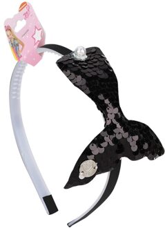 Baby Glitter Fishtail Haarbanden Voor Meisjes Kids Valentijnsdag Grote Pailletten Glanzende Kleurrijke Fishtail Hoofdband Haar Accessoires 5