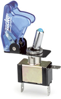 Baby Go Schakelaar - Blauw Transparant + Blauwe LED - 12V/20Amp