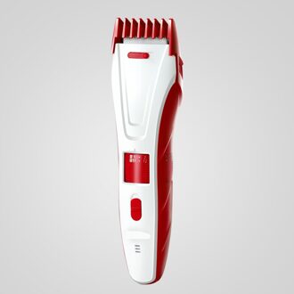 Baby Haar Clipper Cutter Trimmer Baby Elektrische Tondeuse Waterdichte USB Oplaadbare Haie cutter Machine thuisgebruik rood