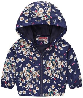 Baby Jas Winterjas Voor Meisjes Jas Kinderen Warm Hooded Dinosaurus Kat katoen Bovenkleding Jongens Jas Kinderen Kleding L30829 YE / 130