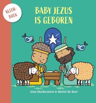 Baby Jezus is geboren kleurboek - 5 ex. -  Irma Moekestorm (ISBN: 9789087821036)