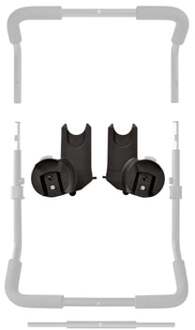 Baby Jogger Adapter City Select 2 voor cybex/Maxi Cosi/ BeSafe zwart