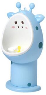 Baby Jongen Potty Toilet Training Kinderen Stand Verticale Urinoir Jongens Pee Baby Peuter Muur Gemonteerde Haak Potje Wc Blauw
