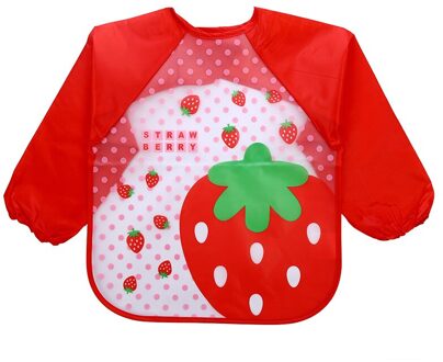 Baby Jongen Slabbetjes Waterdichte Lange Mouw Meisje Slabbetjes Kids Burp Doek Voeden Bib Met Pocket Kind Schort Kiel