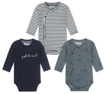 Baby Jongens 3 Pack Rompertje - Maat 44