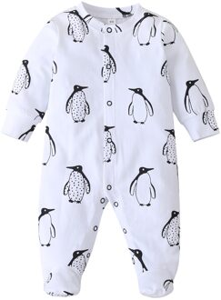 Baby Jongens Herfst Leisure Baby Lange Mouw Voet Wrap Leuke Een Stuk Jumpsuit Kleding Voor Baby Jongens b / 9m