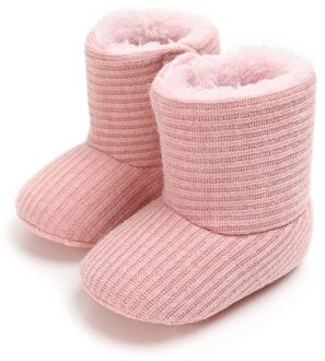 Baby Jongens Meisjes Gebreide Bont Laarzen Peuters Soft Sole Korte Warme Zachte Sneeuw Jongens Meisjes Laarzen Schoenen 0-18 maanden P / 7-12 Months