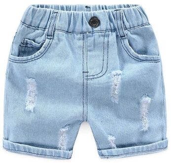 Baby Jongens Zomer Denim Shorts Kinderen Casual Mode Jeans Shorts Broek Voor Kids 2-7Yrs 100 (95-105cm)