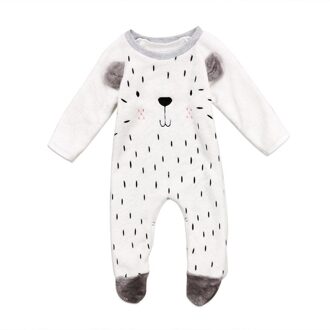 Baby Jumpsuit Lange Mouwen Baby Jongens Meisjes Rompertjes Herfst Winter Thicken Zacht Flanel Klim Kleding Romper 18m