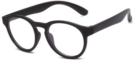 Baby Kids Anti Blauw Licht Bril Ultralight Kinderen Jongen Meisjes Flexibele Computer Transparante Leuke Brillen Brillen UV400 zwart