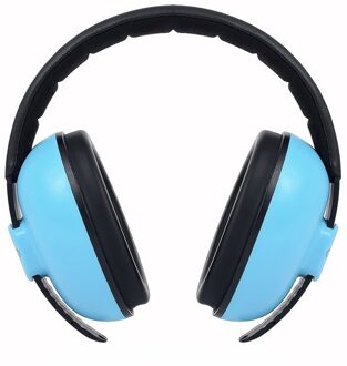 Baby Kids Anti Lawaai Oorbeschermers Headset Gehoorbescherming Oor Verdedigers Slapen Hoofdtelefoon Beschermen Noice Annuleren Fd blauw
