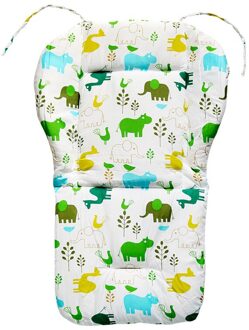 Baby Kids Kinderstoel Kussen Mat Booster Seats Kussen Mat Voeden Stoel Kussen Pad Wandelwagen Kussen Mat 100% Katoen 2