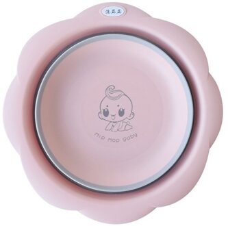 Baby Kids Opvouwbare Wastafel Huishouden Kinderen 'Cartoon Vouwen Voet Wastafel Baby Telescopische Draagbare Dikke Plastic Wastafel PK1